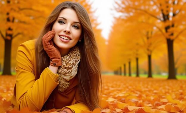 Дерево в разные времена года, как метафора смены циклов роста волос.